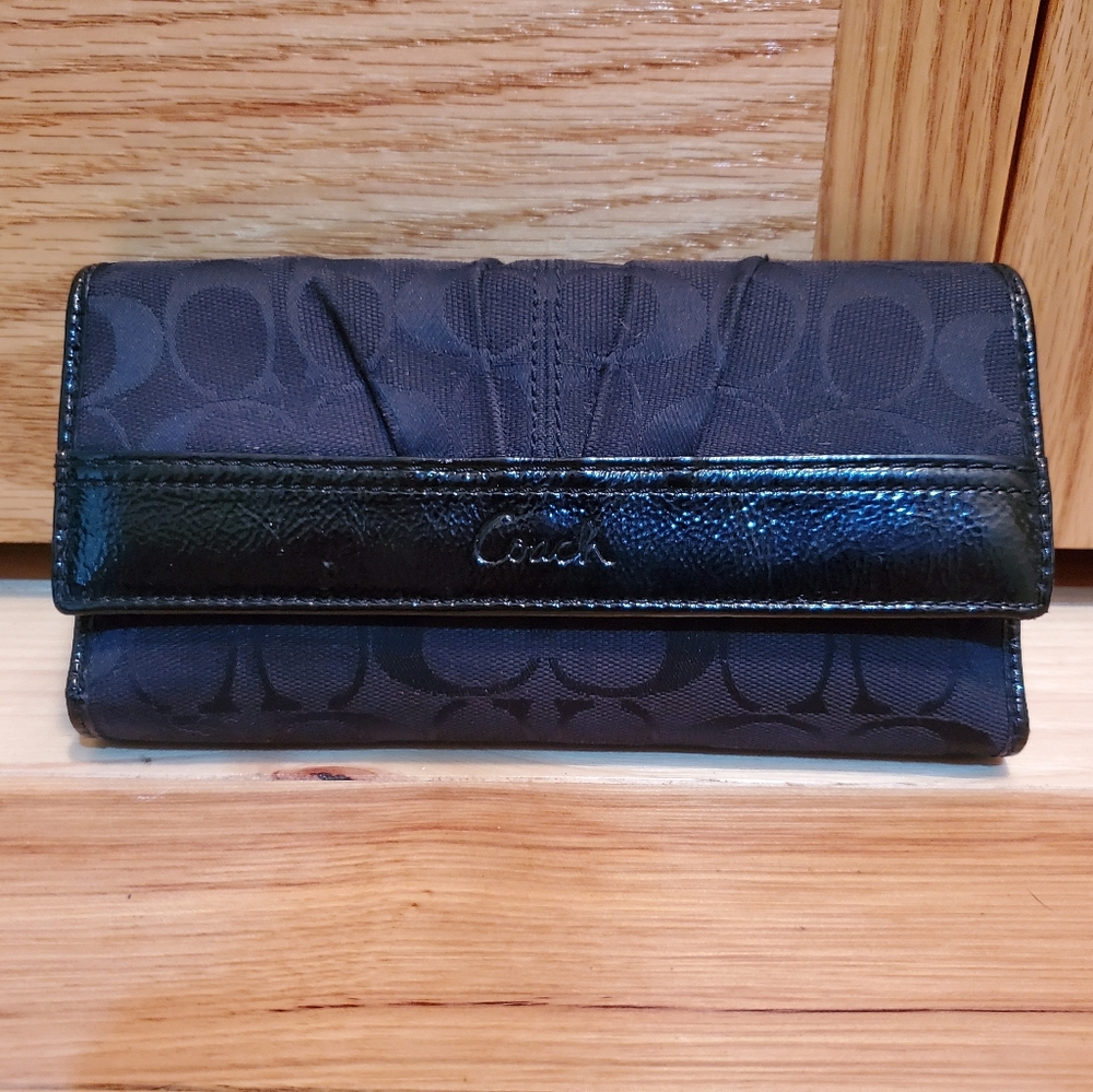 Black Coach Wallet